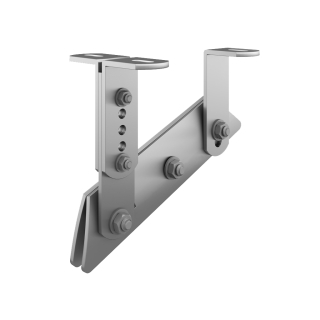 Chimney Sweep Bench Bracket for seamed roofs (20°-50°) TYPE A - Safe and Solid Fixing | Nortia