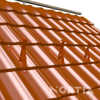 Vzpěra protisněhové mříže 155 typ BD 350/20