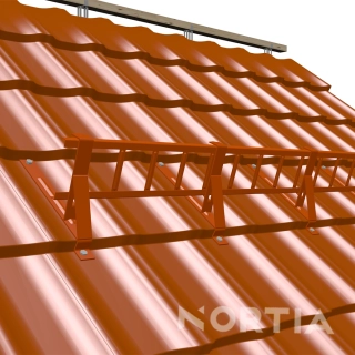 Vzpěra protisněhové mříže 155 typ BD 350/20