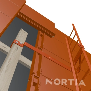 Vzpěra protisněhové mříže 155 TYP L