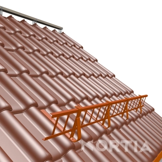 Vzpěra protisněhové mříže TYP D 155 mm