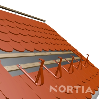 Vzpěra protisněhové mříže 200 TYP S na bobrovku