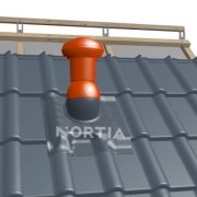 Ventilační komínek VIRTUM UNI 125 AL