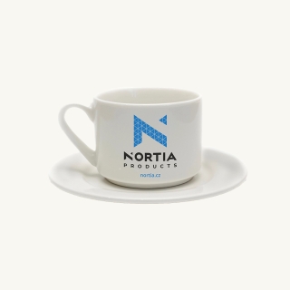 Tasse mit Untertasse Nortia