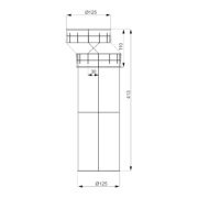 RUROFLEX - Exzenterschlauch Ø125