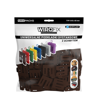 WIROFIX - Univerzální distanèní podloka 2 mm s uchycením MINI PACK 48 ks/obal