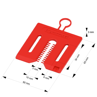 Universal spacer 3 mm with attachment MINI PACK 420 pcs.