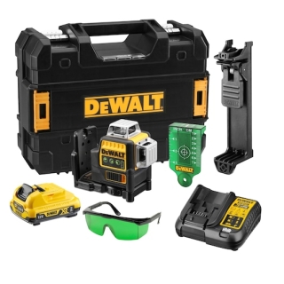 DeWalt DCE089D1G18 Laserový kříž ZELENÝ, 1 x 2,0 Ah, kufr