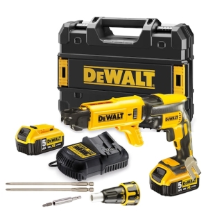 Skrutkovač na suchú výstavbu DeWalt DCF620P2K 18V XR, 2x 5,0 Ah, kufor