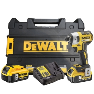 DeWalt DCG405P2 18V brúska 125 mm, 2 x 5,0 Ah, kufor