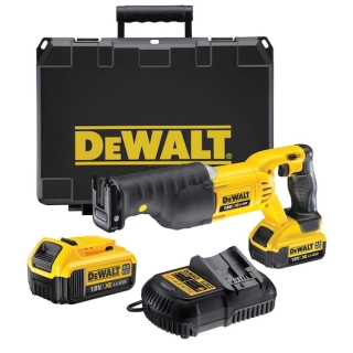 Kotúčová píla DeWalt DCS380M2 18V, 2 x 4,0 Ah