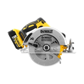 DeWALT DCS570P2  Aku bezuhlíková kotoučová pila 18V 2x5,0Ah