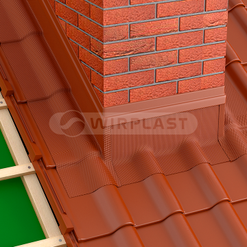 Taśma aluminiowa ROLLKOM 3D 300 mm – profesjonalne obróbki kominów