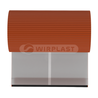 Hliníková butylová komínová páska drážkovaná 300 mm - trvalé těsnění