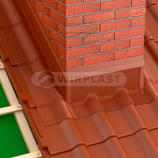 Hliníková butylová komínová páska s drážkami 300 mm - trvalé tesnenie