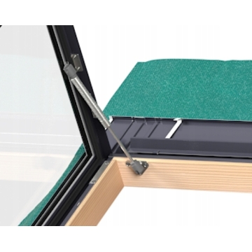 Wyłaz dachowy GREENVIEW FAKRO WGU-X 46x75 cm - podwójna szyba hartowana RAL7016