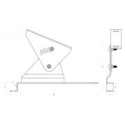 Walkway Bent BD 350/35 - Komplett készlet fém tetőfedőhöz