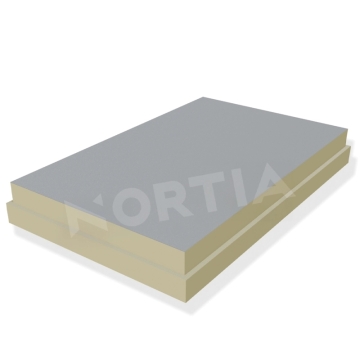 Płyta PIR MF F, izolacja nadkrokwiowa 1200x600 mm (0,72 m²), krawędź schodkowa