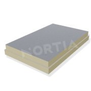 PIR ALU XLF nadkrokevní izolace 1200x2400 mm (2,88m²), stupňová hrana