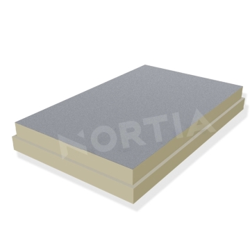 Płyta PIR ALU XLF, izolacja nadkrokwiowa 1200x2400 mm (2,88 m²), krawędź schodkowa