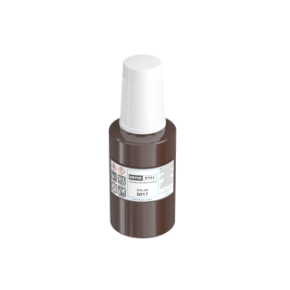 BRYZA STAL Farba zaprawkowa brąz RAL 8017