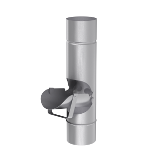 BRYZA STAL Čistiaci otvor 100 mm Pozinkovaný