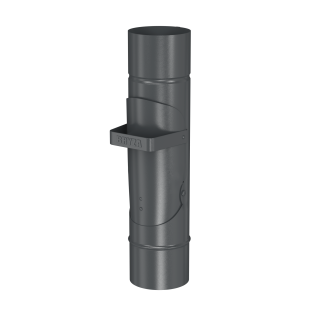 BRYZA STAL Reinigungsrohr 100 mm graphit