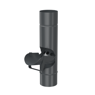 BRYZA STAL Čistiaci otvor 100 mm Grafit