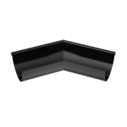 BRYZA STAL Äußere Ecke mit beliebigem Winkel 150 mm Schwarz