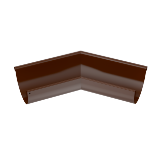 BRYZA STAL Vonkajší roh na mieru 150 mm Hnedý