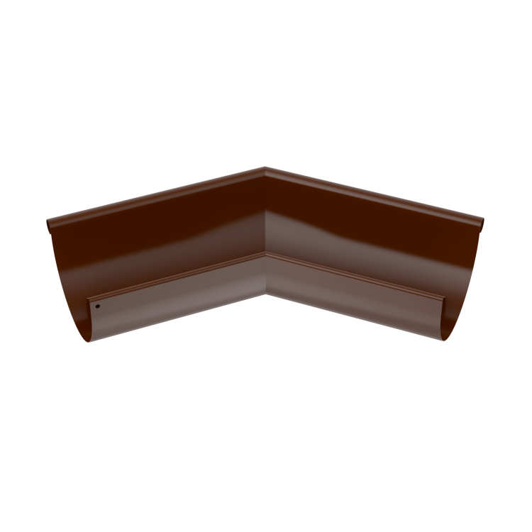 BRYZA STAL Vonkajší roh na mieru 150 mm Hnedý