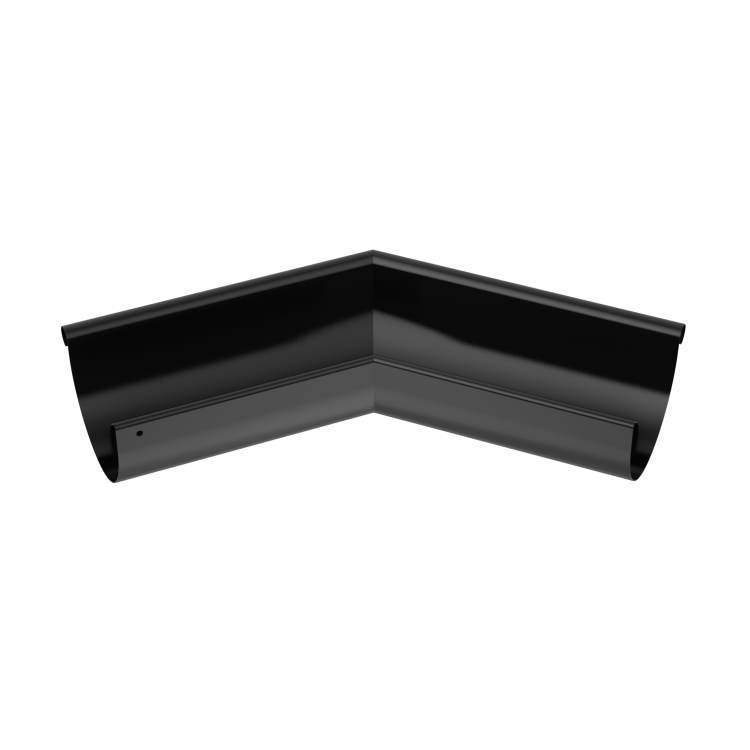 BRYZA STAL Vnější roh na míru 125 mm Černá