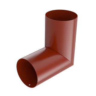 BRYZA STAL könyök (bármilyen szögben) 100 mm téglavörös