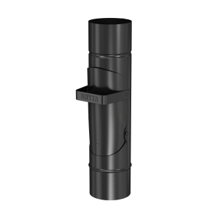 BRYZA STAL Reinigungsrohr 100 mm schwarz