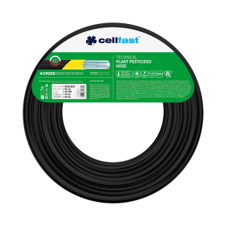 Reinforced hose for plant pesticides