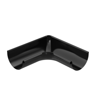 BRYZA STAL Eckstück Innen 150 mm schwarz