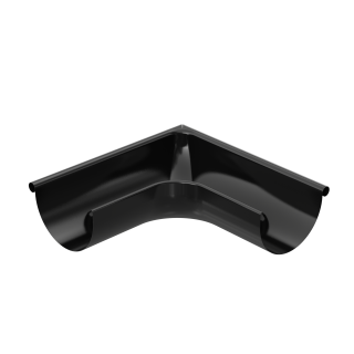 BRYZA STAL Eckstück Aussen 150 mm schwarz
