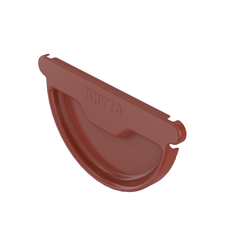 BRYZA STAL Univerzálna koncovka 150 mm tehlovočervená