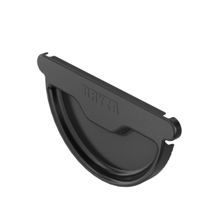 BRYZA STAL Univerzální koncovka 150 mm černá