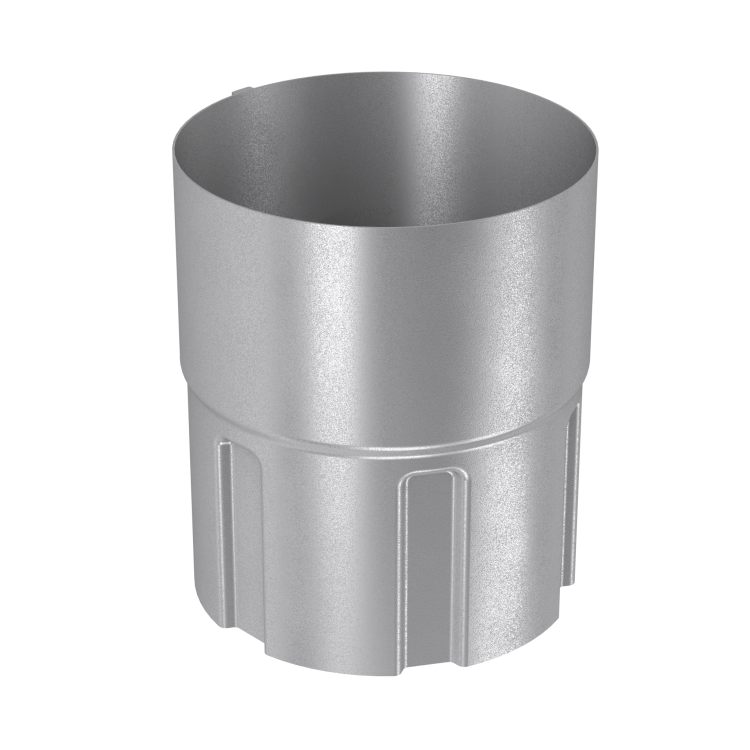 BRYZA STAL Down pipe joint 100 mm zinc