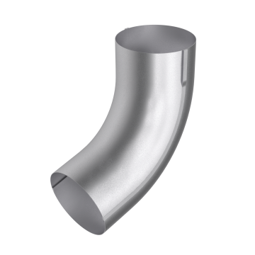 Kolano rury spustowej BRYZA STAL 100 mm ocynk
