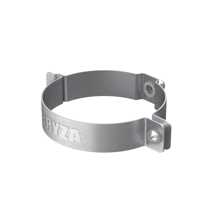 BRYZA STAL Down pipe clamping ring 100 mm zinc