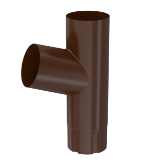 BRYZA STAL Trójnik 100 / 100 / 100 mm brąz