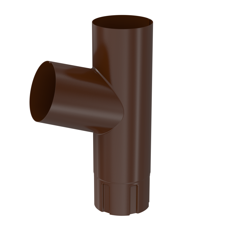 BRYZA STAL T-rúra 100 / 100 / 100 mm hnedá