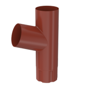 BRYZA STAL T-rúra 100 / 100 / 100 mm tehlovo červená