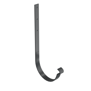 BRYZA STAL Fém ereszcsatorna tartó egyenes 150 mm grafit