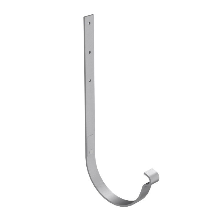 BRYZA STAL Kovový žlabový držák rovný 150 mm zinek