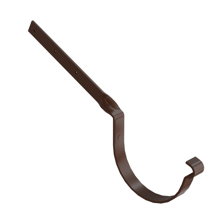 BRYZA STAL Kovová odkvapová konzola krútená 150 mm hnedá