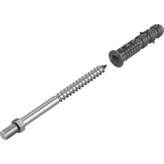 BRYZA STAL Skrutka / Svorkový hák 160 mm