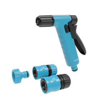 Zestaw ze zraszaczem pistoletowym 1/2"-5/8" BASIC